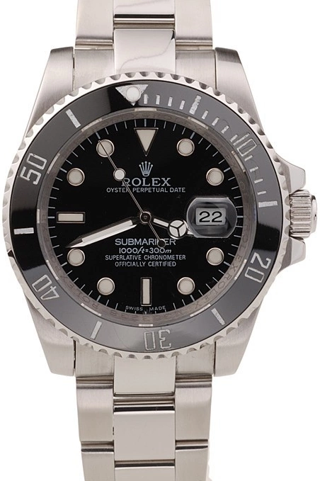 MiroTime 0816 Rolex Submariner Black Ceramic Bezel Black Dial 98235